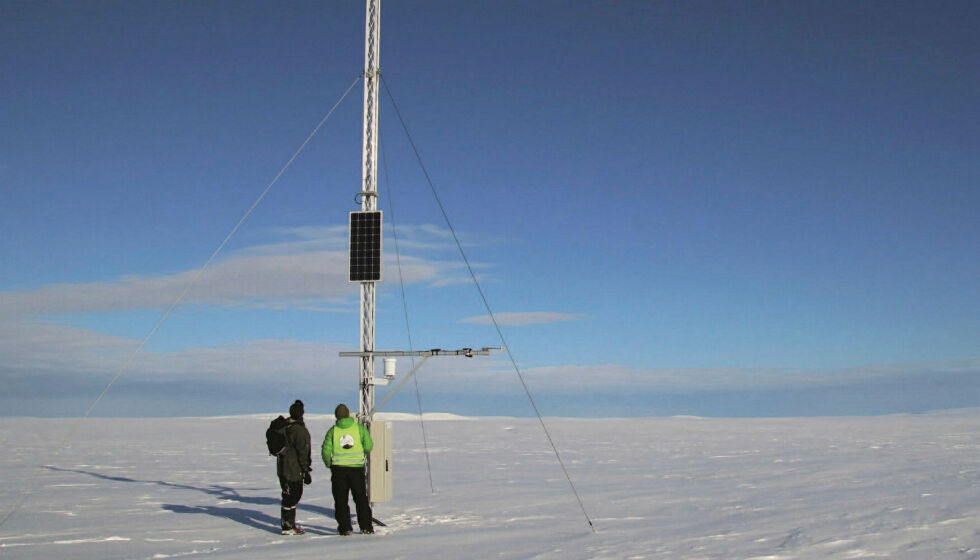 Observasjonssystemet COAT avdekker og dokumenterer klimaendringene og klimaendringenes effekter – som her fra Boazoaive i Nesseby kommune. Nå venter mange på om det kommer egne midler til prosjektet i neste års statsbudsjett.
 Foto: COAT