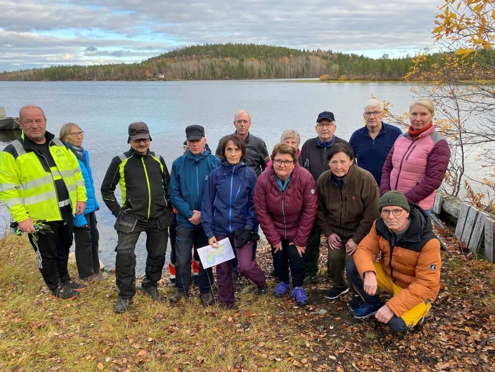 Hyttefolk og beboere på og ved Holmfossneset er i harnisk over planene om å bygge en hyttelandsby med 129 nye hytter, 65 naust, strømtilførsel, vann og kloakk samt 13 kilometer vei på neset.
 Foto: Hallgeir Henriksen