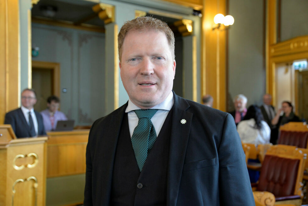 Kommunal- og distriktsminister Sigbjørn Gjelsvik (Sp).
 Foto: Steinar Solaas