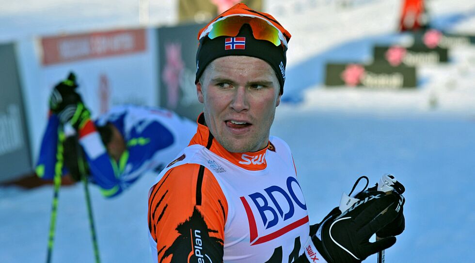 NM-BRONSE: Daniel Stock endte som nummer tre på fredagens 15 kilometer i NM.
 Foto: Arkivfoto: Christina Gjertsen