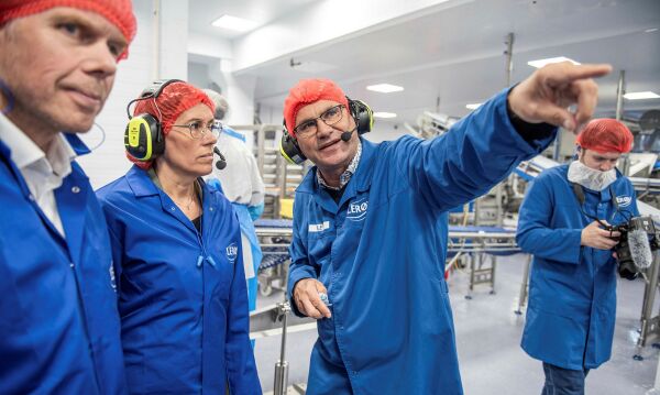 Innviet landets mest moderne hvitfiskfabrikk