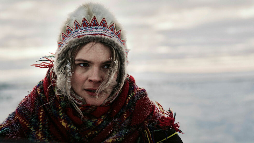 Risten Anine Gaup i «Ellaogierdu - The Tundra Within Me».
 Foto: Pressebilde, Norsk Filmdistrib