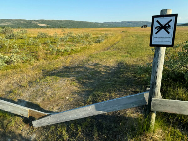 Må ty til buskene eller skogen