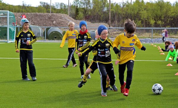 Fartsfylt fotball fra de unge