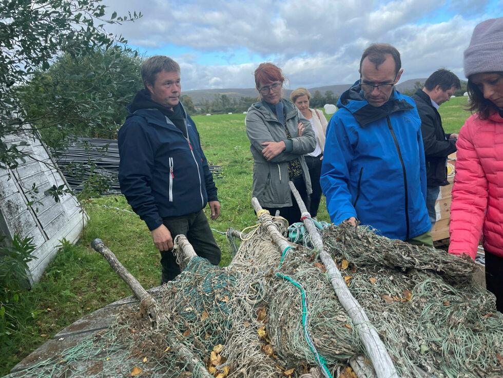 Norske myndigheter satser på å stanse pukkellaksen i en felle ved Seidaholmen. TF har ansvaret for å organisere uttaket over fella, og dette fisket kan foregå etter 21. juli.
 Foto: Birgitte Wisur Olsen