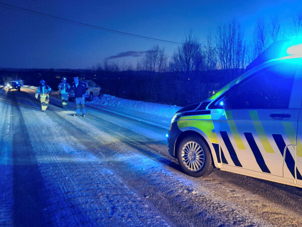 Bilulykke nær Skiippagurra