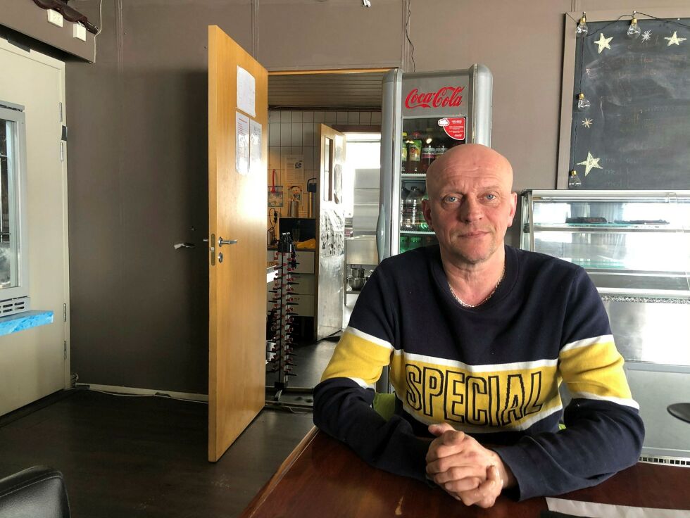 Bjørn Ta­pio Ka­jan­der har fått lite opp­munt­ring fra stat­ens til­taks­pak­ker, men lo­kal­sam­fun­net har bi­dratt med mer enn 31.000 gjen­nom Spleis.
ALLE FOTO: Bir­git­te Wisur Olsen