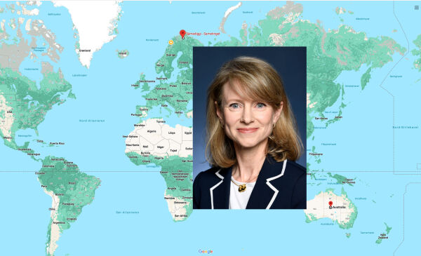 Australias ambassadør besøker Sametinget
