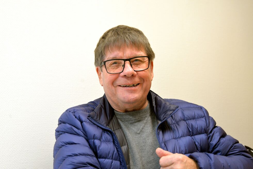 Gunvald Nilsen i Lions Club Porsanger
 Foto: Sonja E Andersen