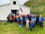 Grill og gudstjeneste på Brattholmen