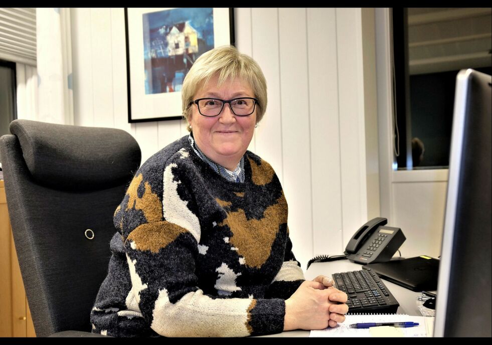 Fylkesmann Elisabeth Vik Aspaker. Foto: Bjørn Hildonen