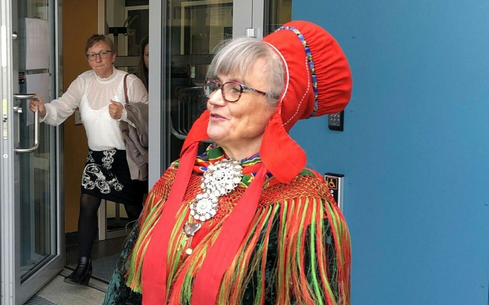 Else Marie Isaksen er en av kursholderne på tovekurset.
 Foto: STEIN TORGER SVALA