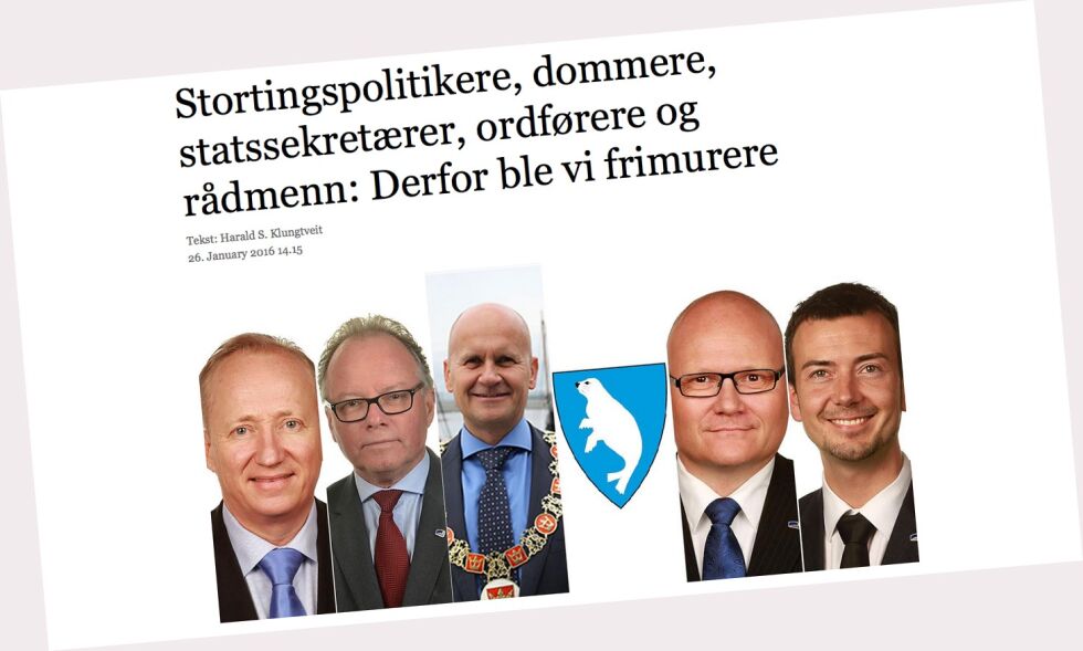 Det nye nyhetsnettstedet har lagt ut en søkbar database over medlemmene i Frimurerordenen.
 Foto: Skjermdump fra Filter