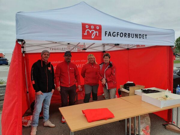 Fagforbundet på turné