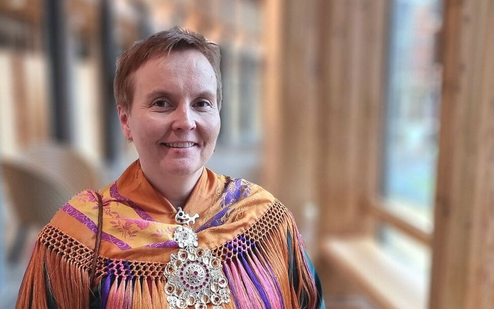 Nancy Porsanger Anti er leder i Senterpartiets samepolitiske råd.
 Foto: Steinar Solaas
