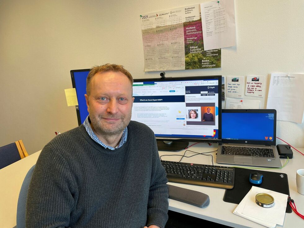 Prosjektleder Karsten Breivik sier de fire kommunene nå har mulighet til å rydde opp skikkelig, og oppdatere seg på ny og mer moderne IT-arkitektur.
FOTO: Birgitte Wisur Olsen