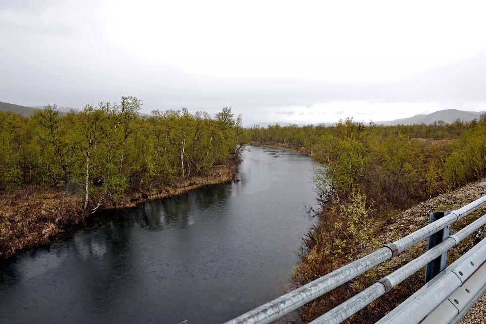 Området Vieksa på østsiden av Porsangerfjorden er ett av områdene som er foreslått under kategorien våtmarksplan i Finnmark.
 Foto: Oddgeir Johansen