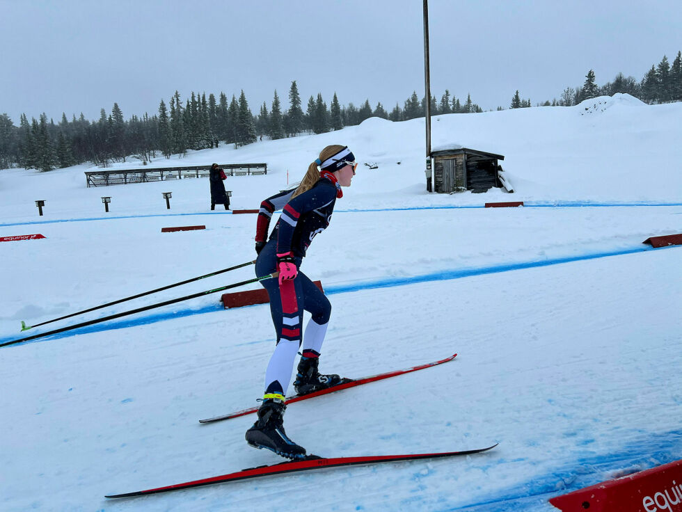 Mathea Stubnova Staalesen er en av flere aktive i KOS.
 Foto: .