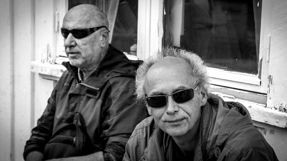 Nedstrippa Cohen-konsert: Førstkommende fredag er det konsert med Leonard Cohens sanger på Barila pub i Alta, med Geir Johansen og Jan Tore Larsjord.
 Foto: Tor Emil Isaksen