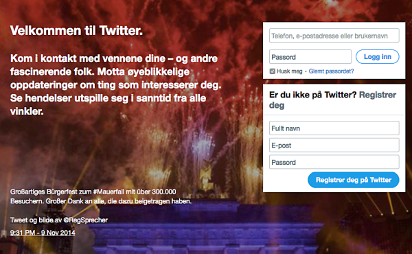 To timer hver dag i snitt