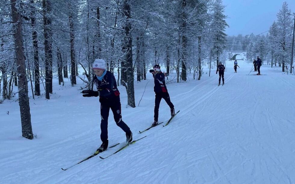 Det ble mange treningsøkter både for de eldste som deltok på kretssamling og for de yngste som deltok på KOS sin miljøsamling.
Alle foto: Privat