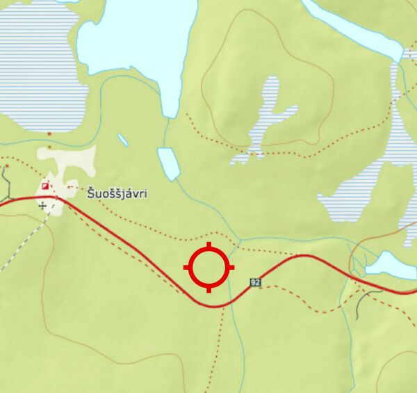 Gjerder mot kø ved Čohttá