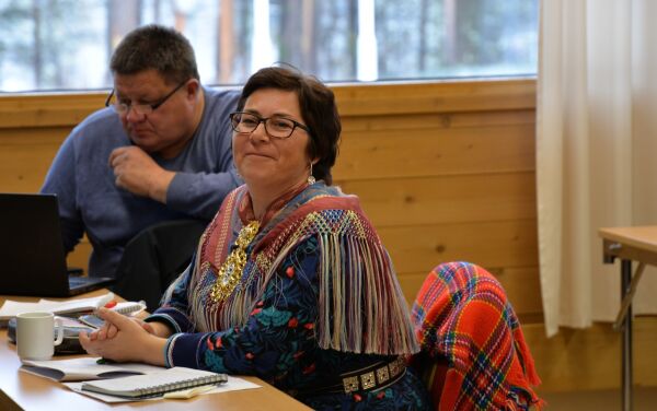 Applaudert inn på topp i Ávjovárri
