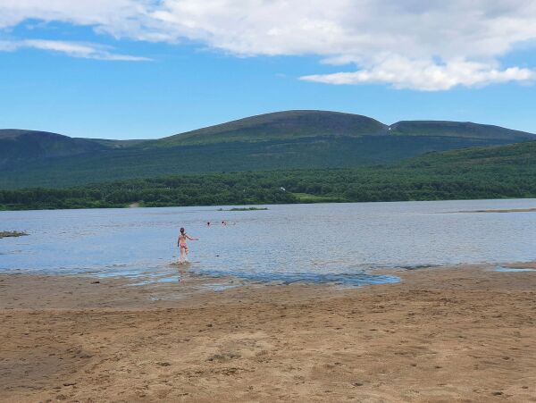 Badetemperatur som i syden