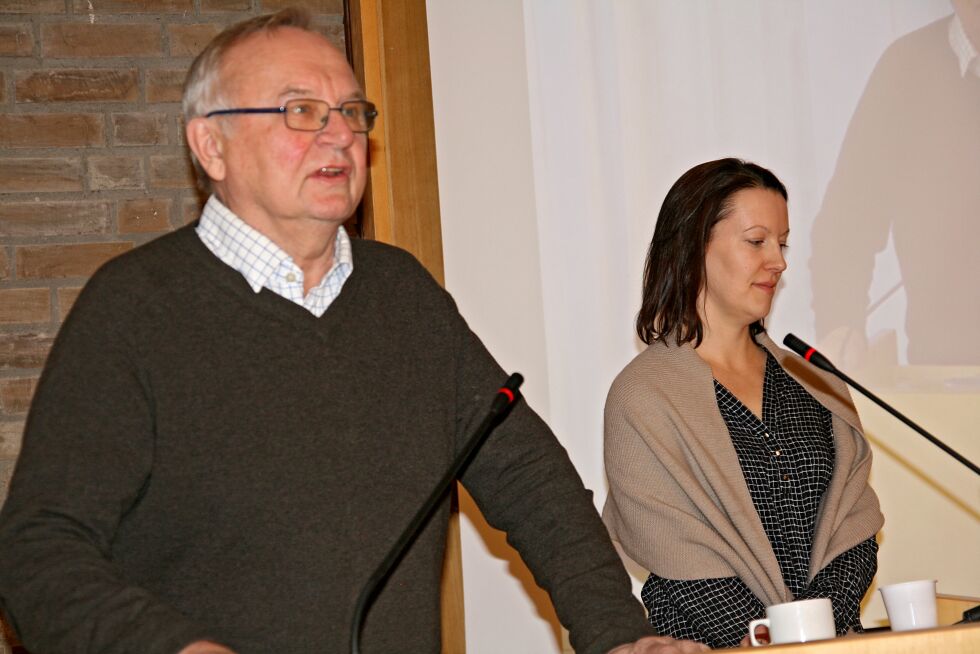Da Hilja Huru og Trygg Jakola fra Norsk Kveners Forbund møtte fylkesutvalget kom de med flere ønsker.
 Foto: Bjørn Hildonen