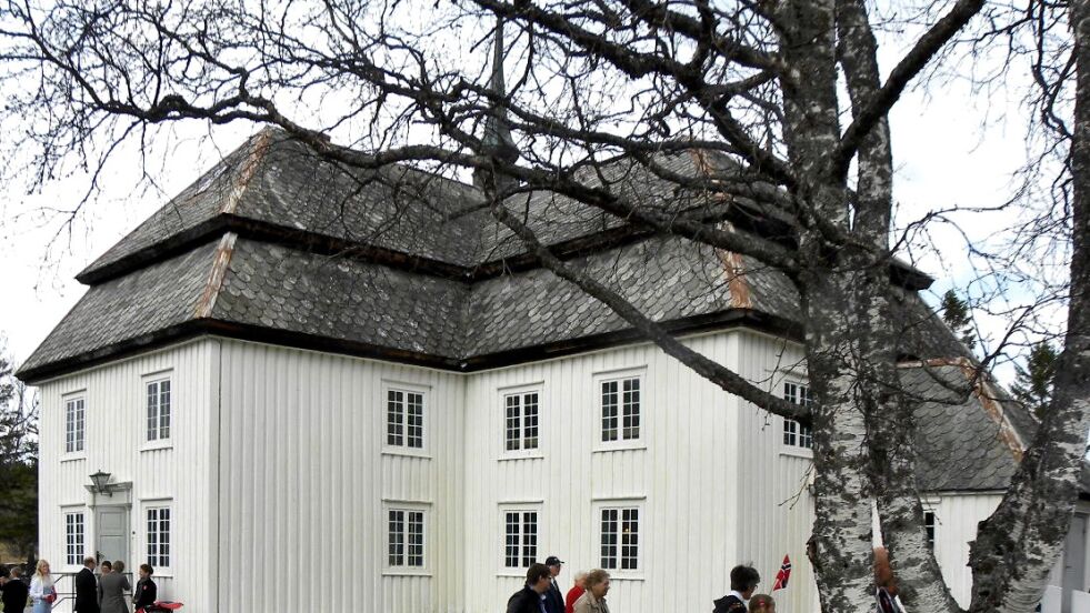 Illustrasjonsfoto viser Evenes kirke.
 Foto: Arkiv