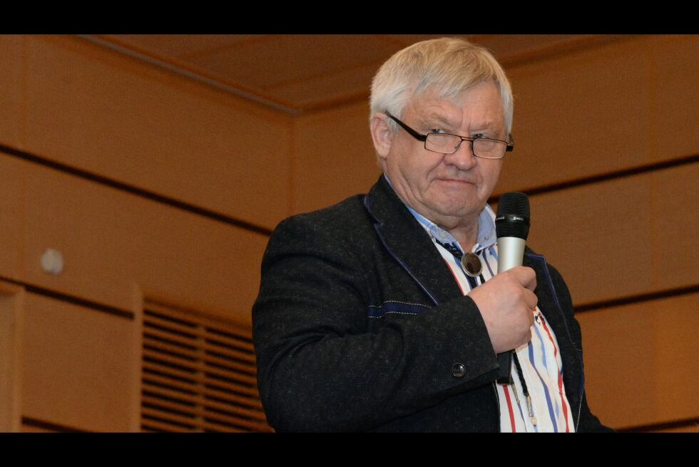 Leder i Kvenlandsforbundet, Bjørnar Seppola,
 Foto: Steinar Solaas