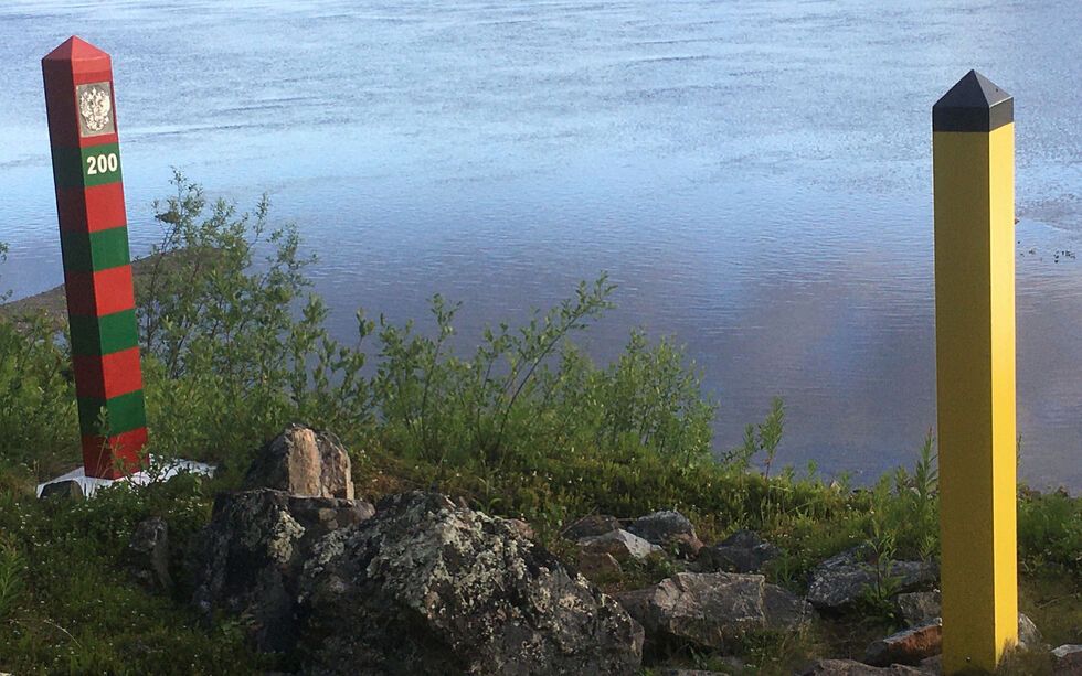 Det var etter grensevaktas vurdering fare for ulovlig grensepassering som gjorde at Wikan fikk pålegg om å forlate området ved Harefossen i Pasvikelva. Illustrasjonsfoto.