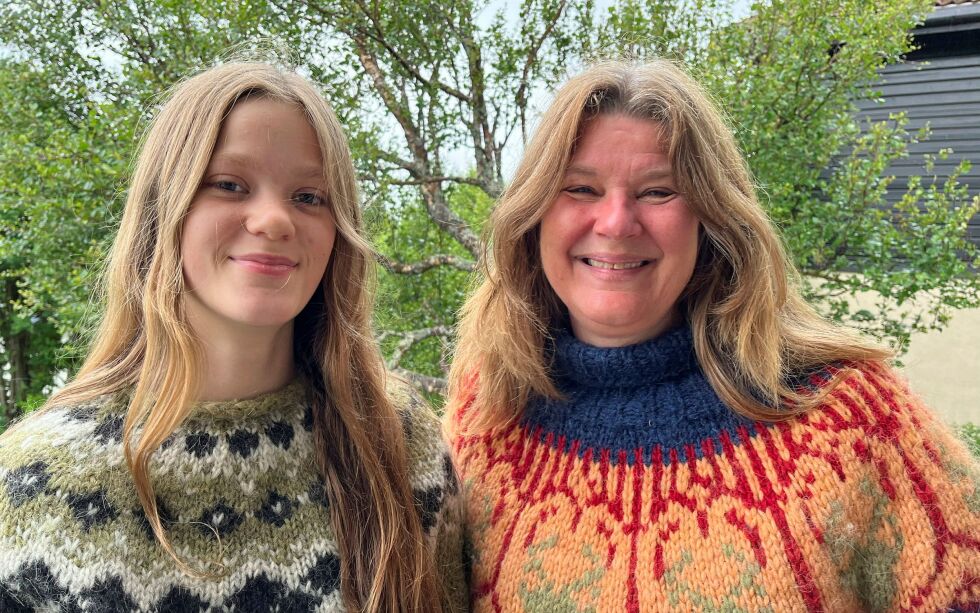 I sommer skal Agnete Egilsdatter Kri­stof­fer­sen til Island, og med seg tar hun sin datter Maria Liv Thor­steins­dot­tir, som også skal lære seg mer om urter og fol­ke­me­di­sin.
 Foto: Elin M. Wersland