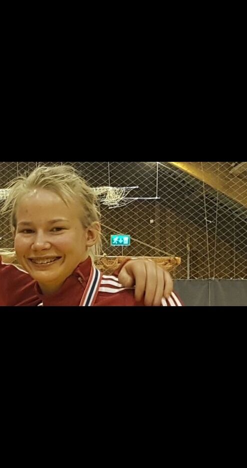 Tanajenta Synne M. Haagensen vant sin klasse under junior-NM på overlegent vis.
 Foto: BK Tana