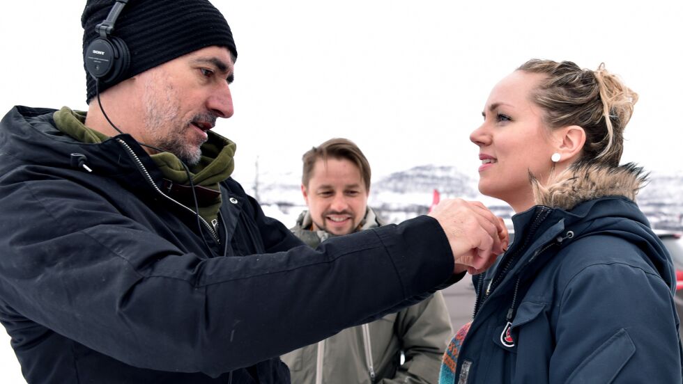 Tirsdag 6. juni går varaordfører i Porsanger, Cecilie Gjennsstad, inn i ny jobb. På bildet ser vi henne sammen med et par av sine nye kolleger Dragan Cubrilo (til venstre) og Johan Ante Utsi.
 Foto: Bjørn Arne Johansen