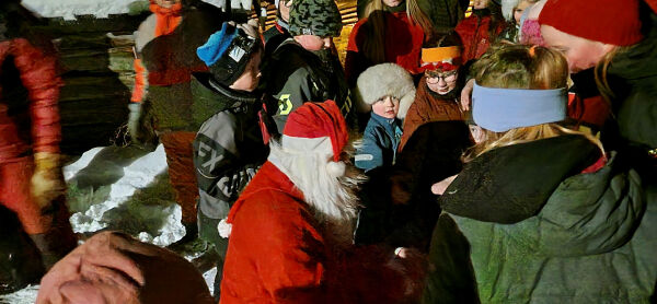 Juletretenning på Svanvik