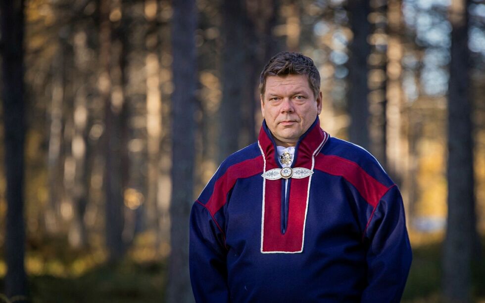 2. visepresident ved Sametinget i Finland, Leo Aikio. Han mener den nye gruveloven må sikre at samene har en reell påvirkning på gruvedriften i samiske områder.
 Foto: Ville-Riiko Fofonoff