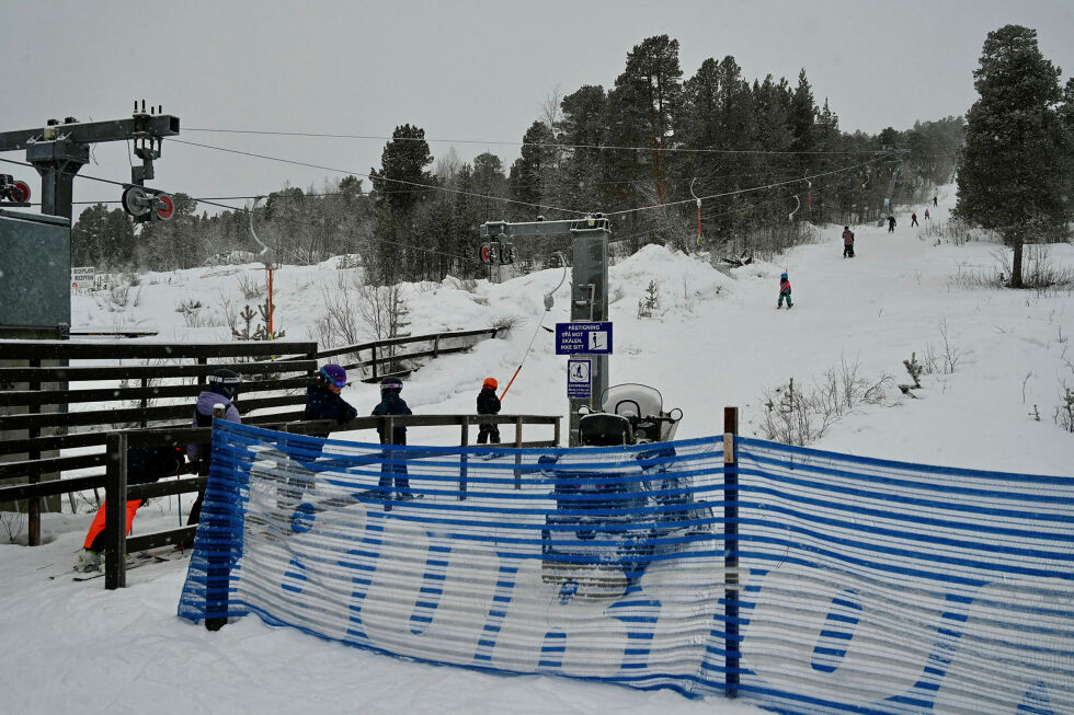Tidvis var det tilløp til kø i heisen.
 Foto: Yvette M Stornes