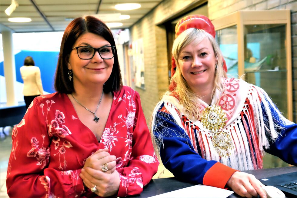 Mens Trine Noodt (til venstre) er en klar tilhenger av sammenslåing, er Anne Toril Eriksen Balto en like klar motstander.
 Foto: Bjørn Hildonen