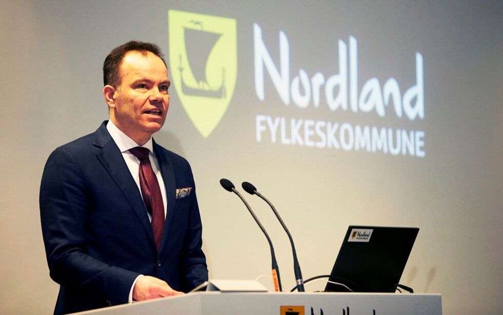 Tomas Norvoll er fylkesrådsleder i Nordland.
 Foto: Nordland fylke