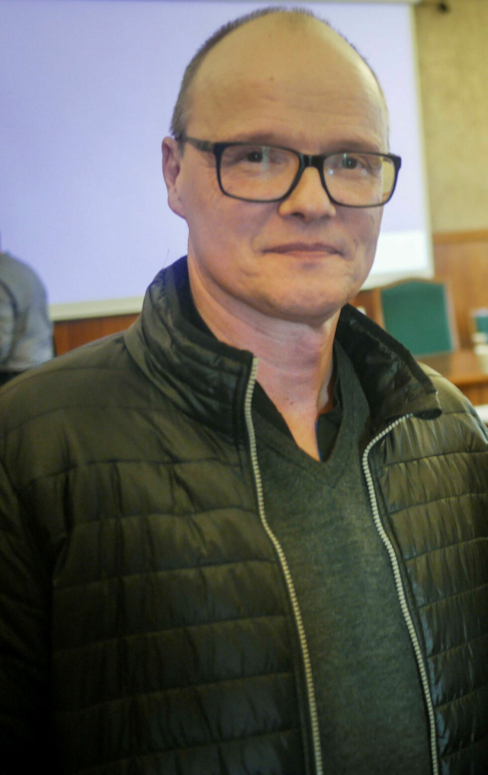 Daglig leder for Nordkapp frivilligsentral, Niels Westphal, håper at folk vil melde seg som givere, slik at man kan skaffe nok mat til dem som trenger det.
 Foto: Geir Johansen