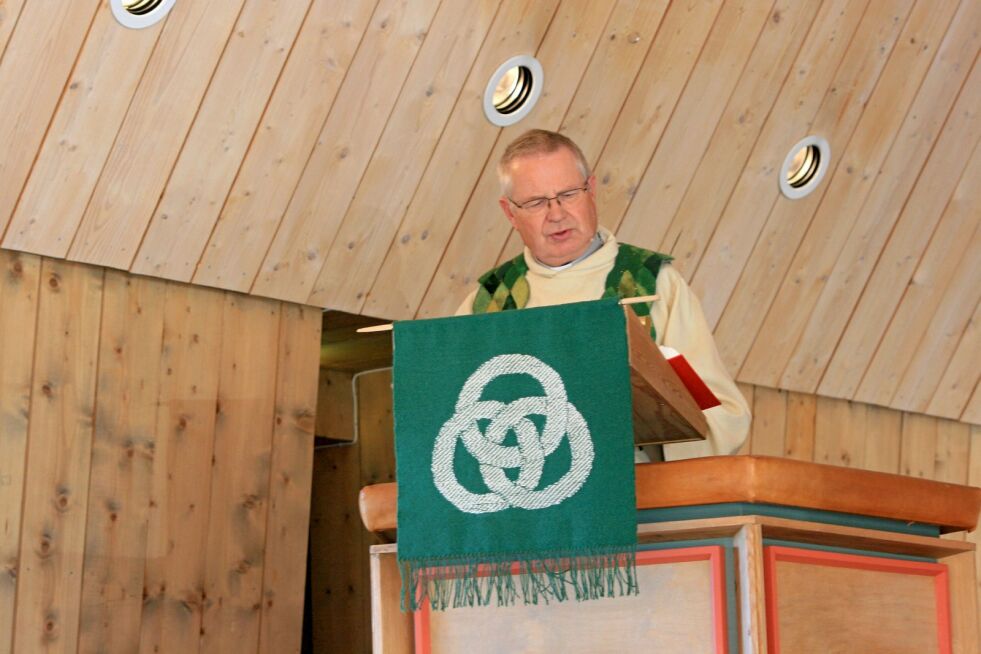 Egil Lønmo, prost i Indre Finnmark prosti. Arkivfoto: Anthon Sivertsen