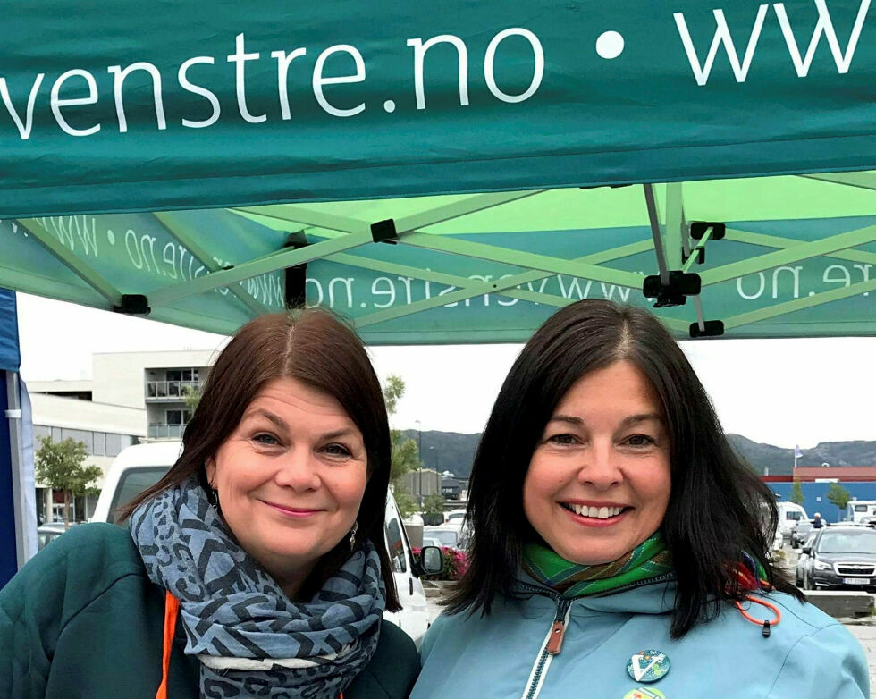 Trine Noodt og Irene Dahl, Venstre
 Foto: Privat