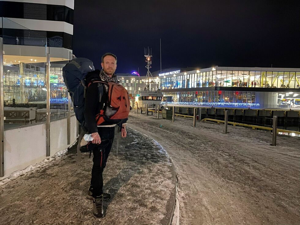 – Det er en bok for de som er opptatt av historie, trosspørsmål og som liker å reise, forteller Bærug.
 Foto: Elin Wersland
