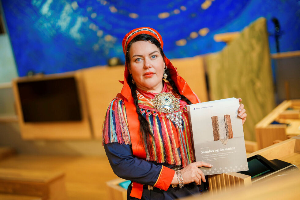 Sametingspresident Silje Karine Muotka (NSR).
 Foto: Ørjan Bertelsen