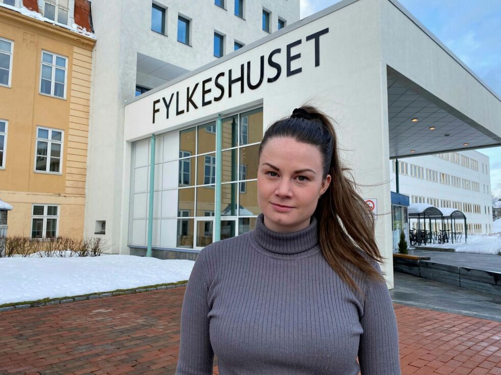 Cecilie Mathisen er fylkestingsrepresentant (H) og medlem av utdanningskomiteen i Troms og Finnmark fylkeskommune
 Foto: Pressefoto