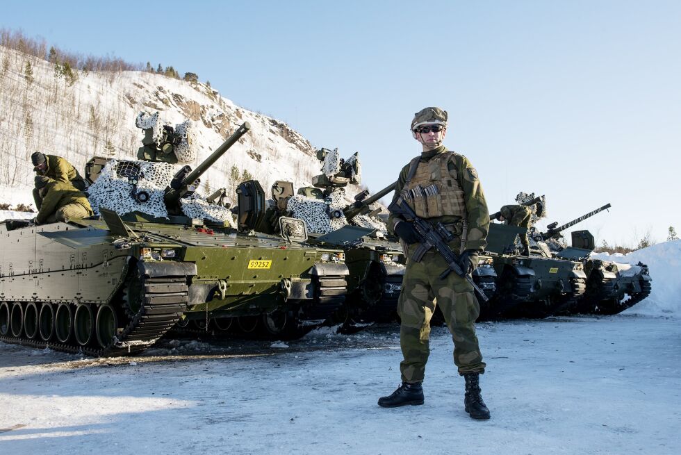 Vebjørn Mikkelsen fra Alta gikk inn i Telemarksbataljonen fordi han vil gjøre en innsats for Forsvaret og for landet vårt.
 Foto: Frøydis Falch Urbye
