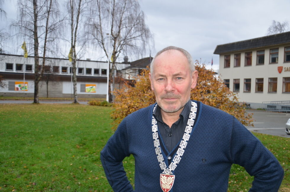 Rune Berg (Sp) blir første "pitesamiske" ordfører.
 Foto: Saltdal kommune