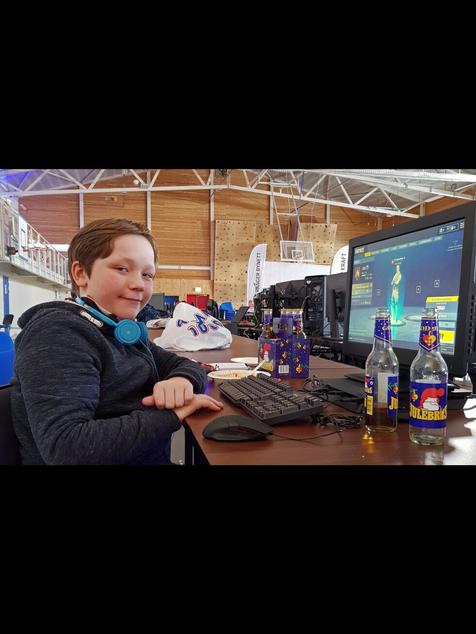 Rafael Skjærvik skulle gjerne fortsatt å game i flere dager til.
 Foto: Trine Sveinsdatter Johansen