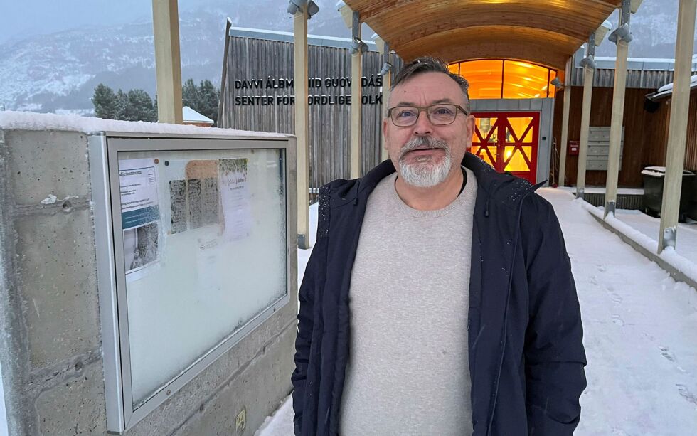 Svein Leiros, daglig leder ved Senter for nordlige folk.
 Foto: Elin M. Wersland
